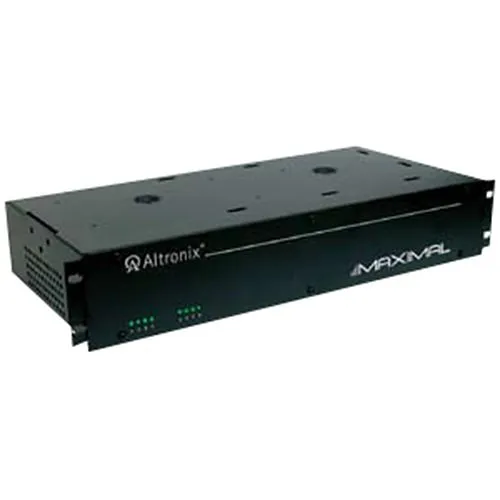 Altronix MAXIMAL1RHD Access Power Controller with Power Supply Charger, PTC Relay Outputs, 12/24VDC at 4A, 115VAC, 2U
