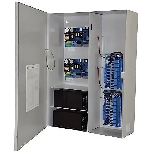 Altronix MAXIMAL33FD Access Power Controller with Power Supply Chargers, 16 PTC Class Relay Outputs, Dual 12/24V DC P/S at 6A each, FAI, LinQ2 Ready, 115V AC, BC800 Enclosure