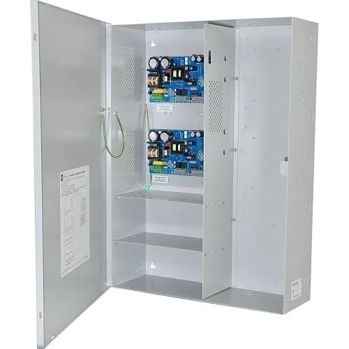 Altronix MAXIMAL33FE Power Supply Charger, Expandable, Dual 12/24V DC outputs at 6A each, 115V AC, FAI, LinQ2 Ready, BC800 Enclosure