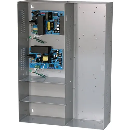 Altronix MAXIMAL37E Power Supply Charger, Expandable, P/S 12/24VDC at 6A and P/S 24VDC at 10A, 115VAC, BC800 Enclosure