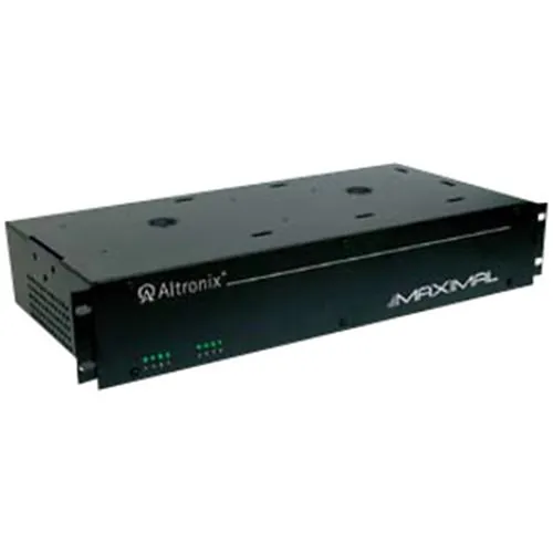 Altronix MAXIMAL3RHD Access Power Controller with Power Supply Charger, PTC Relay Outputs, 12/24VDC at 6A, 115VAC, 2U