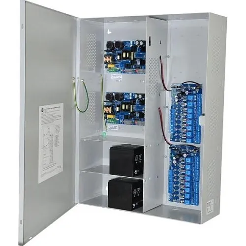 Altronix MAXIMAL55FV Access Power Controller with Power Supply / Chargers, 16 Fused Relay Outputs, Dual 12VDC P/S at 9.5A Each, FAI, LinQ2 Ready, 220VAC, BC800 Enclosure