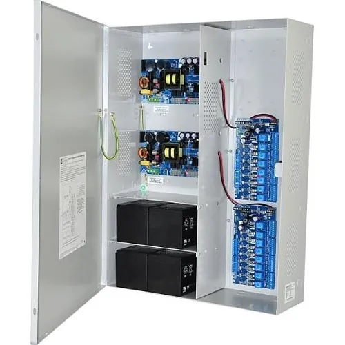 Altronix MAXIMAL77FV Access Power Controller with Power Supply / Chargers, 16 Fused Relay Outputs, Dual 24VDC P/S at 9.7A Each, FAI, LinQ2 Ready, 220VAC, BC800 Enclosure