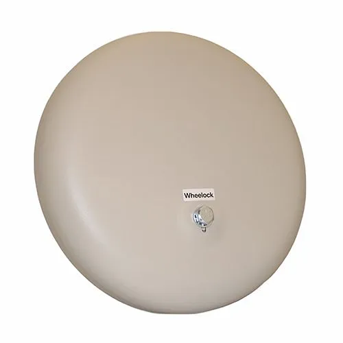 Eaton Wheelock MB-G10-24-S MB Motor Bell, Vibrating, Indoor/Outdoor, 24VDC, 10" Shell, Silver