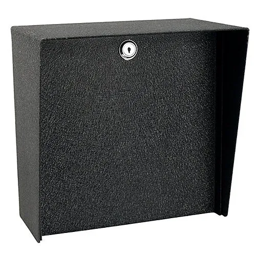 Pedestal Pro MC-CS-16-E 16" 16" Square Steel Housing, Black Power Coated