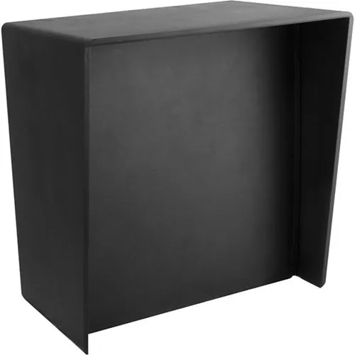 Pedestal Pro MC-PC-10-E-BLK 10" Square Polycarbonate Housing, Black