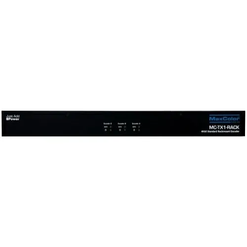 Just Add Power MC-TX1-RACK MaxColor Series 4K60 Standard Rackmount Encoder