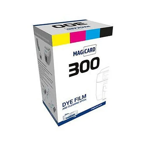 Magicard MC250YMCKOK/2 Double-Sided Dye Film, Prints Colour on One Side, Black on Reverse (YMCKOK), 250-Images