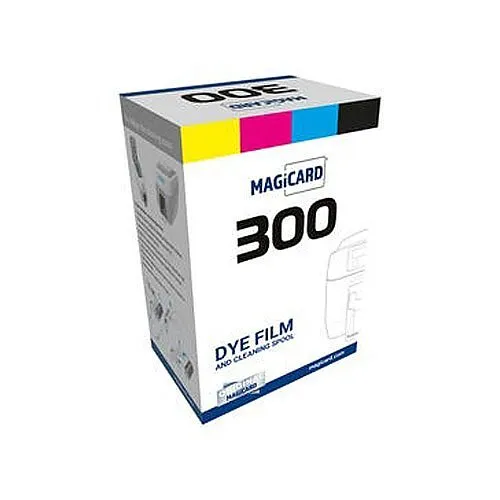 Magicard MC300YMCKO/2 Colour Dye Film with Overcoat Panel (YMCKO), 300-Images