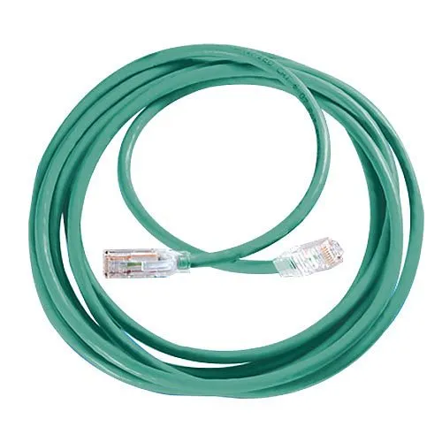 Ortronics MC603-05 Clarity CAT6 Modular Patch Cable, 3', Green