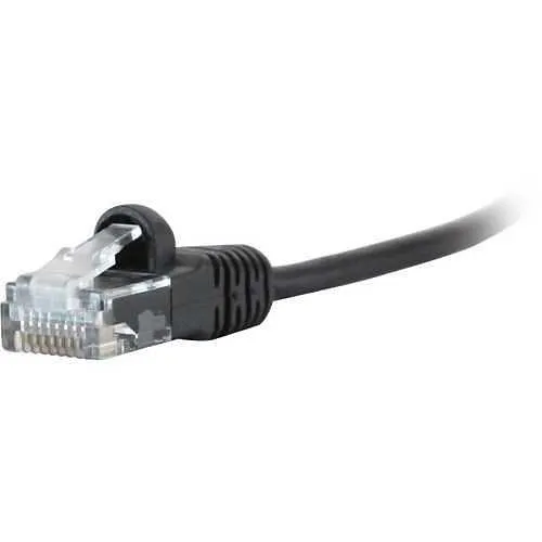 Comprehensive MCAT6-1PROBLK MicroFlex Pro AV/IT Integrator Series CAT6 Snagless Patch Cable, 1', Black