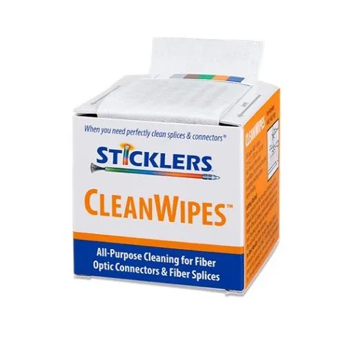Sticklers MCC-WCS100 CleanWipes 600 Optical Grade Cleaning Wipes, 600+ cleans, 100-pack