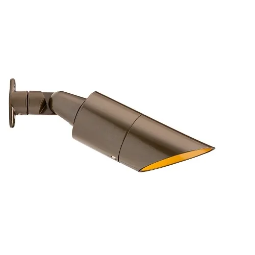 FX Luminaire MD-LED20WFL-BZ Vantage Collection Series MD Directional Down Light, 2700K, 20W, Bronze