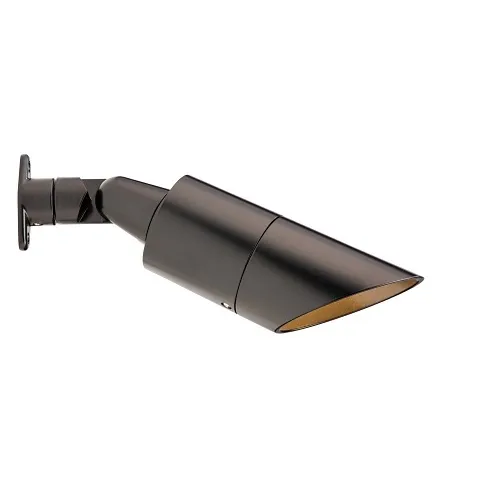 FX Luminaire MD-LED20WFL-FB Vantage Collection Series MD Directional Down Light, 2700K, 20W, Black