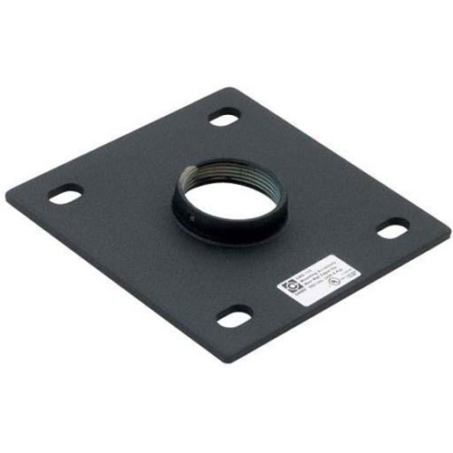 Chief CMA115 Ceiling Plate, 6" (152 mm) for CMS Fixed or Adjustable Extension Column for Mounting Projector, Black
