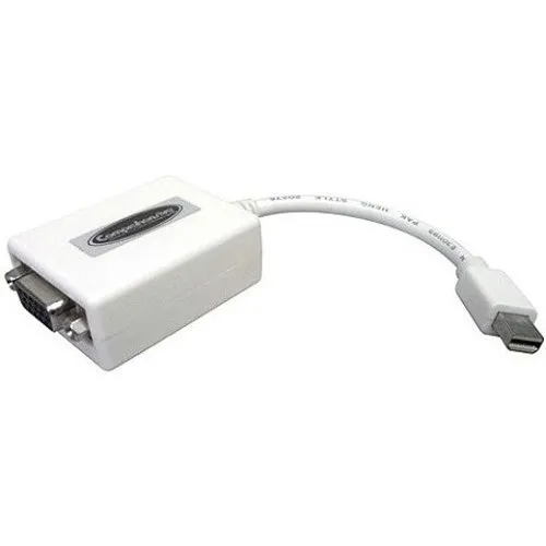 Comprehensive MDPM-VGAF Mini DisplayPort Male to VGA Female Dongle Adapter