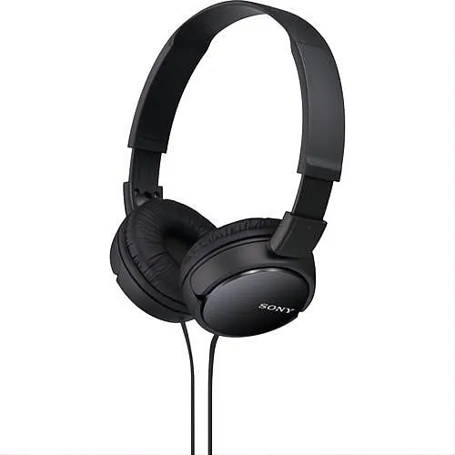Sony MDR-ZX110/BLK ZX Wired On-Ear Headphones, Black