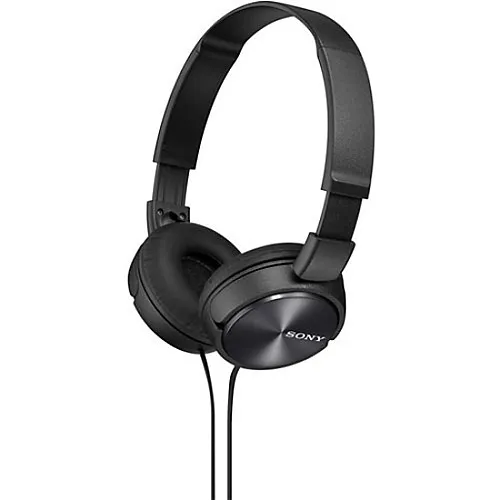 Sony MDR-ZX310AP/B ZX Series On-Ear Headphones with Microphone, Black