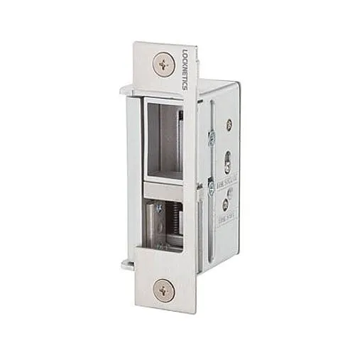 Locknetics MDS100-32D MDS Series 100 Model Electric Strike, 1", Faceplates, Satin Stainless Steel