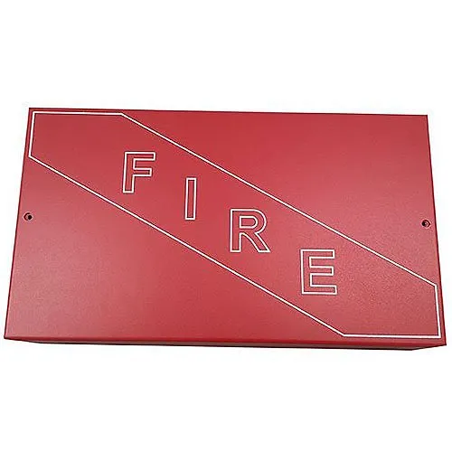 Kidde MFC-A Multifunction Fire Cabinet, Supports Signature Module Mounting Plates, Red