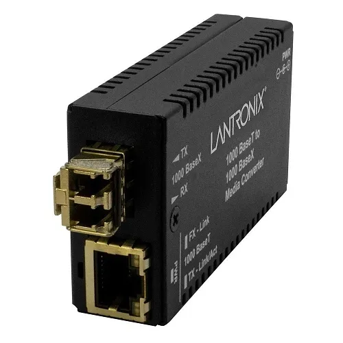 Lantronix M/GE-T-SX-01(LC)-NA Media Converter