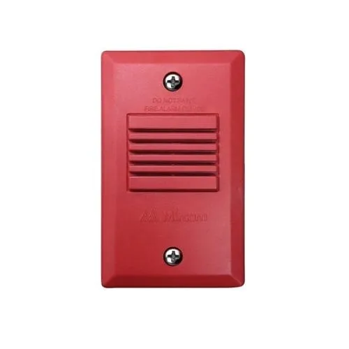Secutron MH-25R Mini-Piezo, 24VDC, Flush Mount, Red