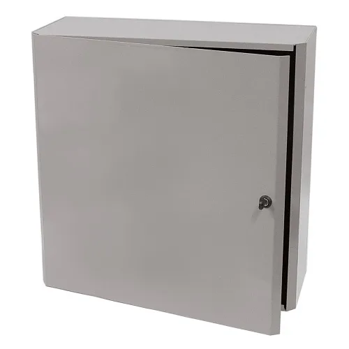 Functional Devices MH5504L Metal Housing with SP5504L Subpanel, Key Latch, NEMA1, 25.0"x 25.0"x9.5"
