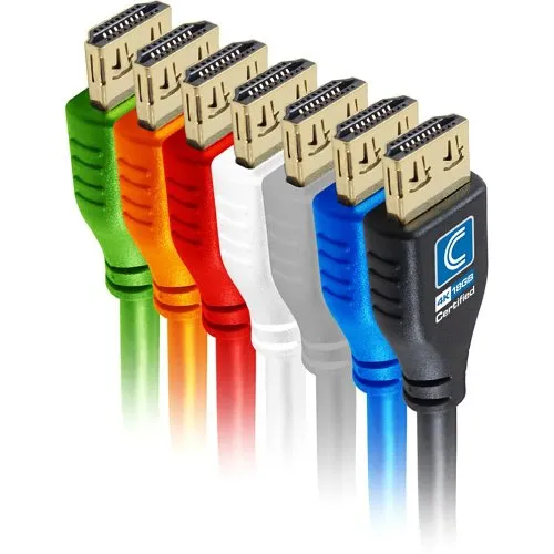 Comprehensive MHD18G-12PROBLKA MicroFlex Pro AV/IT Integrator Active 4K60 18G High Speed Active HDMI Cable with ProGrip, 12', Black