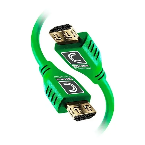 Comprehensive MHD48G-3PROGRN MicroFlex Pro AV/IT Integrator Series Certified Ultra High Speed 8K 48G HDMI Cable with ProGrip, 3', Green