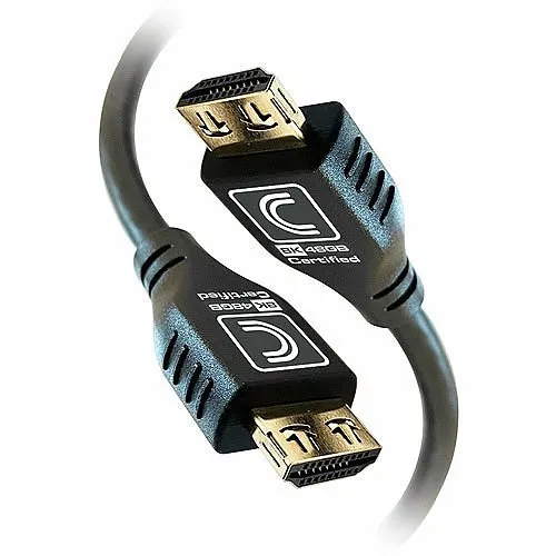 Comprehensive 6' MicroFlex Pro AV/IT Integrator Series Certified Ultra High Speed 8K 48G HDMI Cable with ProGrip, Jet Black