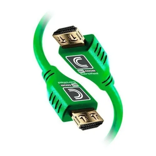 Comprehensive MHD48G-6PROGRN MicroFlex Pro AV/IT Integrator Series Certified Ultra High Speed HDMI Cable with ProGrip, 6', Green