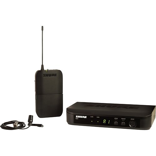 Shure BLX14/CVL-H9 Wireless Presenter System with CVL Lavalier Microphone, Frequency Band Version H9, Power Supply Included