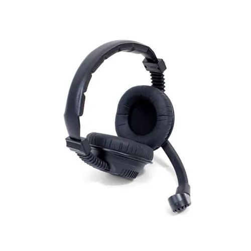 Williams AV MIC 068 DUAL MUFF Heavy-Duty Headset Microphone, 3.5mm