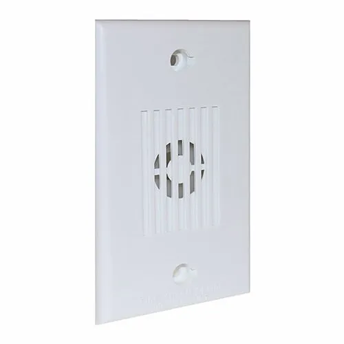 Eaton Wheelock MIZ-24S-W MIZ Mini Horn, Wall, 24V, Temporal/Continuous, Indoor, White