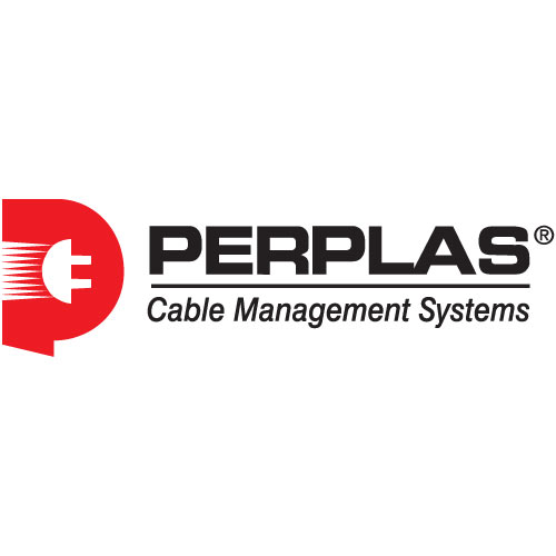 Perplas 01WHTE Raceway TEE Connector,  White