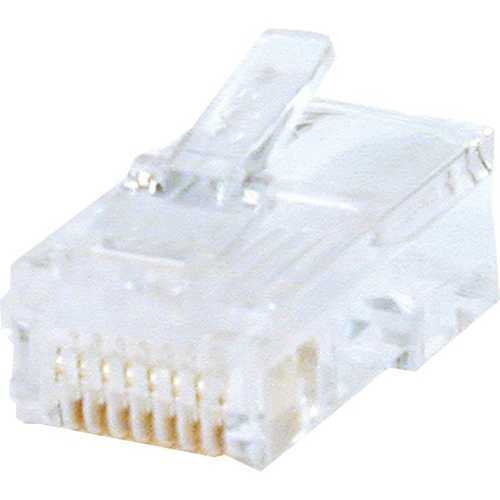 Comprehensive RJ45P RJ-45 Pug 50u Gold Plated, 8-Position, 8-Conductor Computer Connector