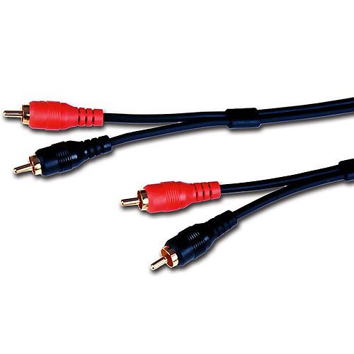 Comprehensive 2PP-2PP-10ST Standard Series gold RCA Plugs Each End Stereo Audio Cable 10'