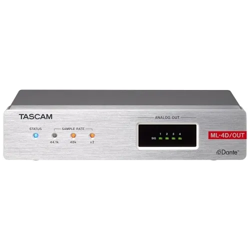 TASCAM ML-4D/OUT-E TASLINE Output DANTE Converter