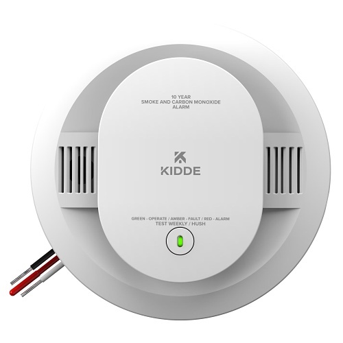 Kidde 21031544 Detect Series Hardwired Smoke and CO Alarm, 10-Year Battery