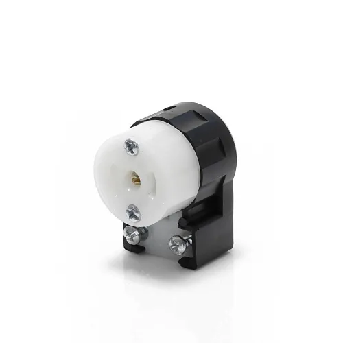 Leviton ML2-AC Connector Midget Angle Ground, 15A, 125V