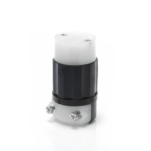 Leviton ML3-C Connector Midget Lock, -Pole, 3-Wire, 15A 125/250V