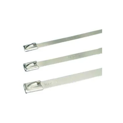Panduit MLT1S-CP Pan-Steel MLT1S-CP Cable Tie, SS 304, Standard, 1" Diameter