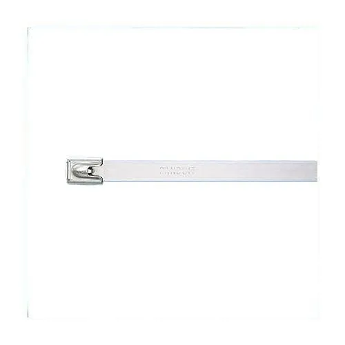 Panduit MLT4LH-LP316 Stainless Steel Multi-Lock Cable Tie, Light Heavy-Duty, 14.3" (362mm)