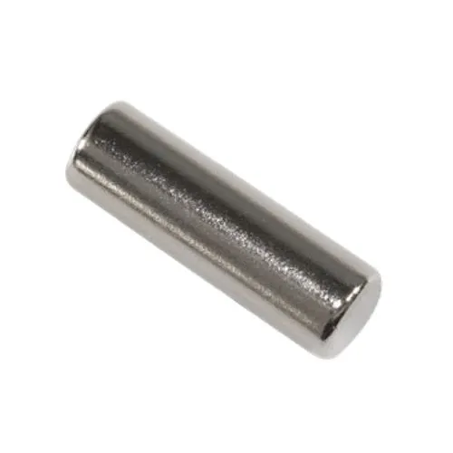 GRI MM-10 Rare Earth Mighty Magnet, 1/4" Diameter 3/4" L, Nickel Plated (Min Order Qty of 10)