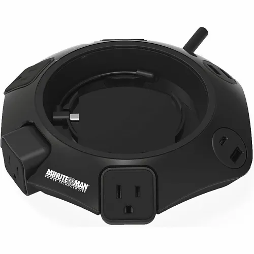 Minuteman MMS-POD4U4 MicroPOD USB Charger and Surge Protector