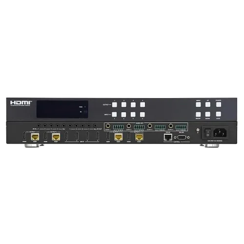 Kanex MMX-4X4CAT-150M HDMI 4x4 HDBaseT Matrix Switcher, 4K/60Hz, 150m Extension