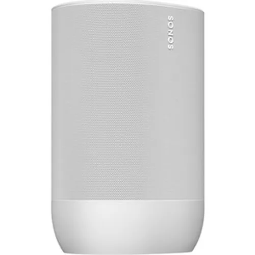 Sonos Move Portable Wi-Fi and Bluetooth Speaker, White (MOVE1US1)