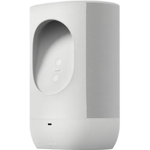 Sonos Move Portable Wi-Fi and Bluetooth Speaker, White (MOVE1US1)