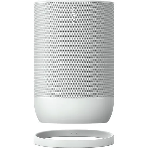 Sonos Move Portable Wi-Fi and Bluetooth Speaker, White (MOVE1US1)