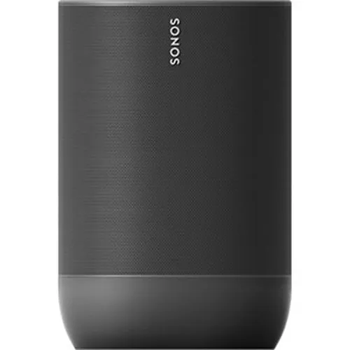Sonos Move Portable Wi-Fi and Bluetooth Speaker, Shadow Black (MOVE1US1BLK)